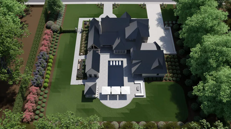 FOCUSED SketchUp student render 4