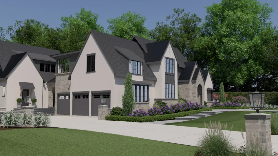 FOCUSED SketchUp student render 9