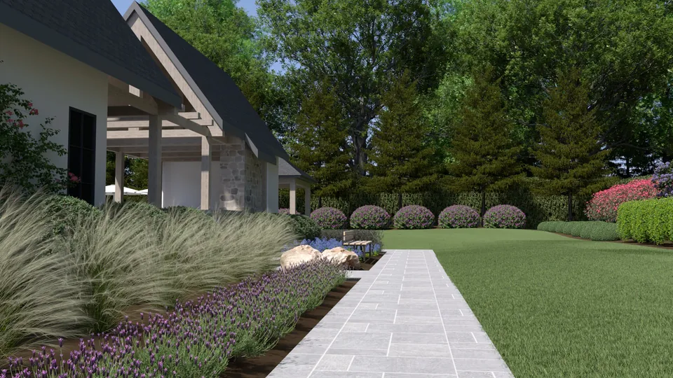 Render 14 from 7-Day SketchUp Bootcamp for Landscaping, Pools & Patios