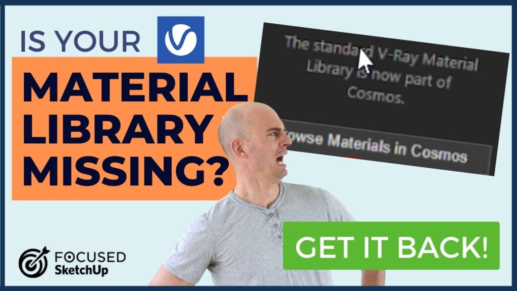 Where did the V-Ray Material Library Go?