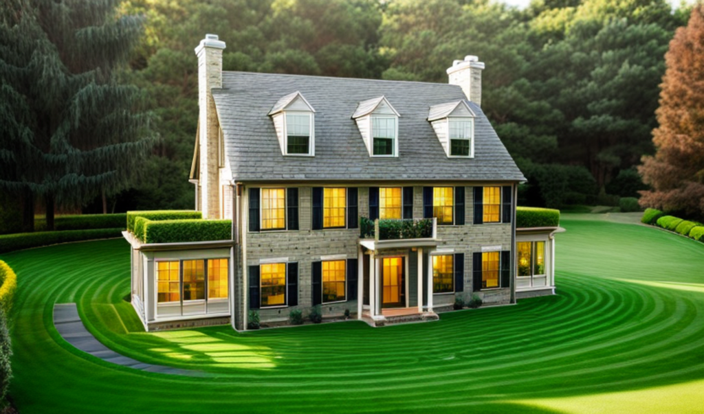 Diffusion house exterior ai render example 2
