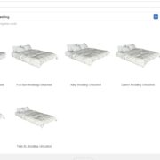 Bedding and Mattress Pack for SketchUp 1