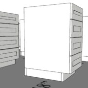 FOCUSED 3D Club Overlay Shaker Cabinet Pack for SketchUp 4