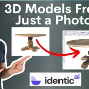 3D Models from Just a Photo - Identic.ai Test & Review